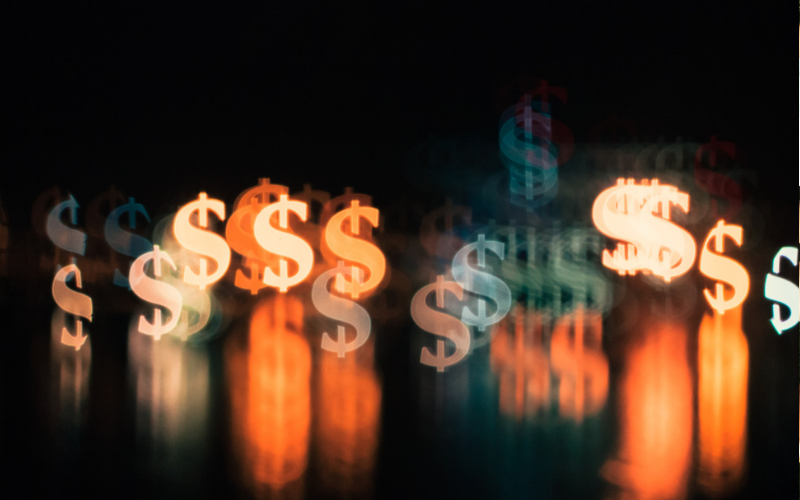 Picture of dollar signs