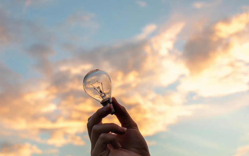 Picture of a lightbulb