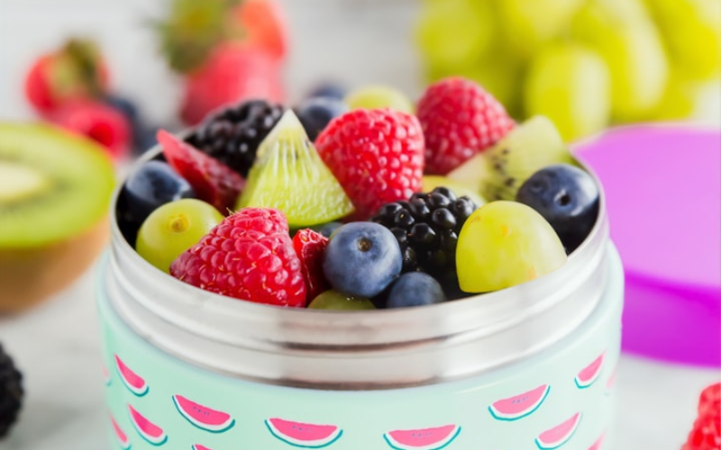 bowl of mixed berries