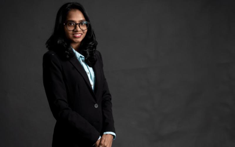 Photo of a lecturer, Vaishnavi