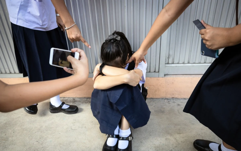 student being bullied
