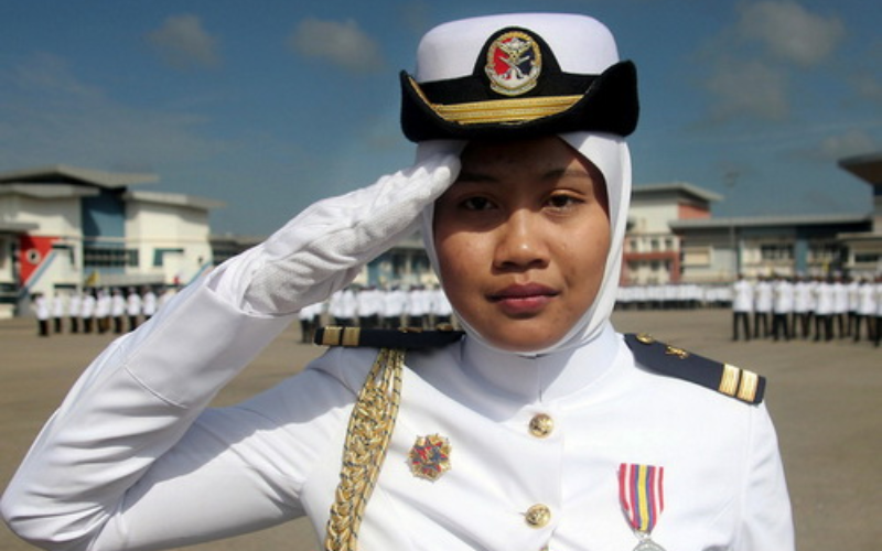 Maritime Lieutenant Aida Arzahari