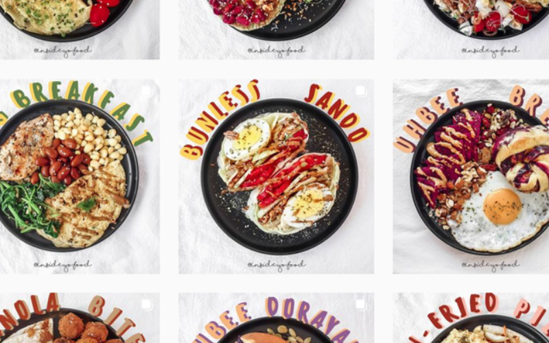  Picture 6: A flat lay image of food