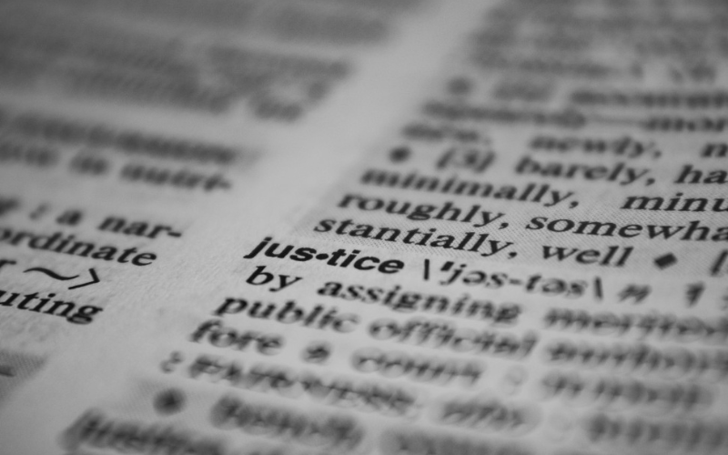 Lines of words on a page