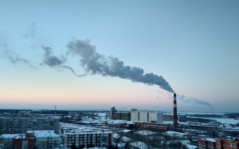 Industrial emissions of sulfur dioxide