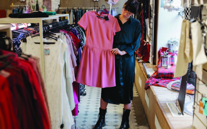 Thrift shopping is one of the zero waste habits and practices than can make a change in your lifestyle