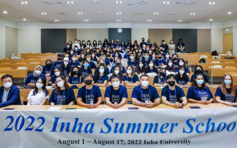 2022 Inha Summer School Group Photo