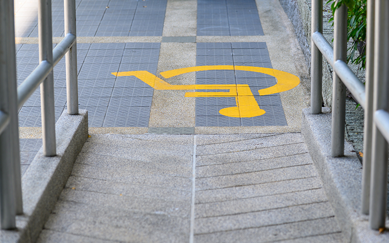Wheelchair ramp