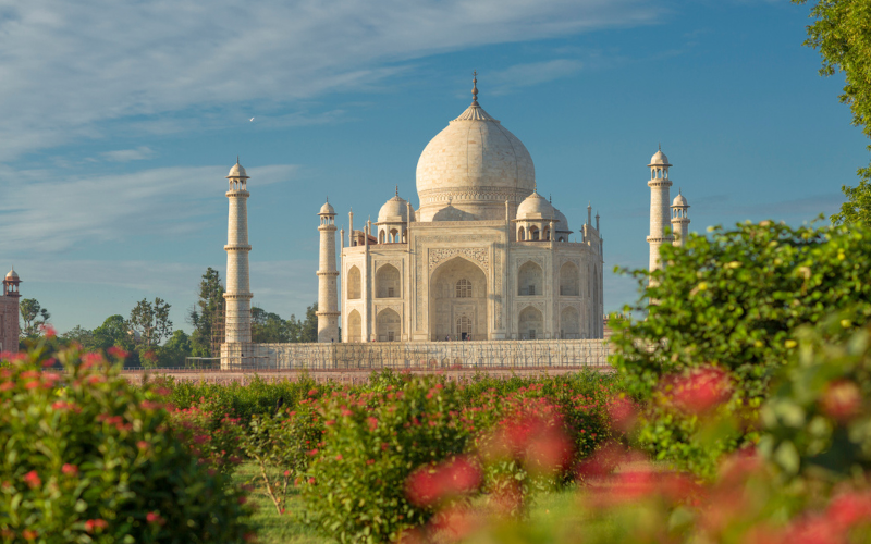 Taj Mahal in Agra, India