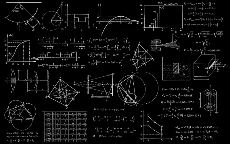Geometry diagrams and formulas