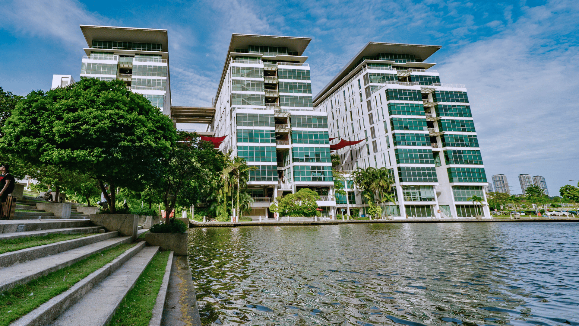 Taylor's Lakeside Campus landscape view
