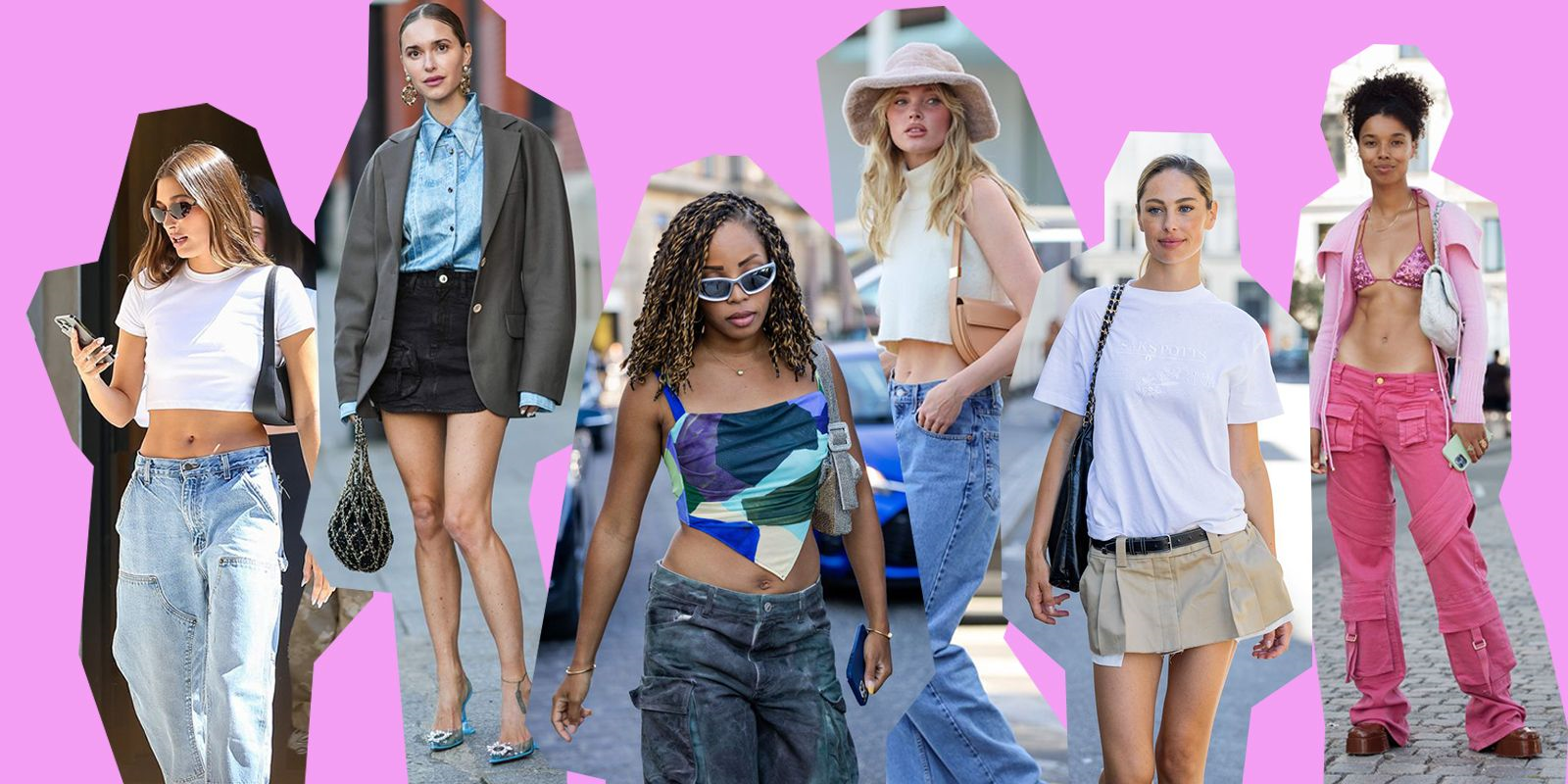 Modern street styles inspired by early 2000s fashion