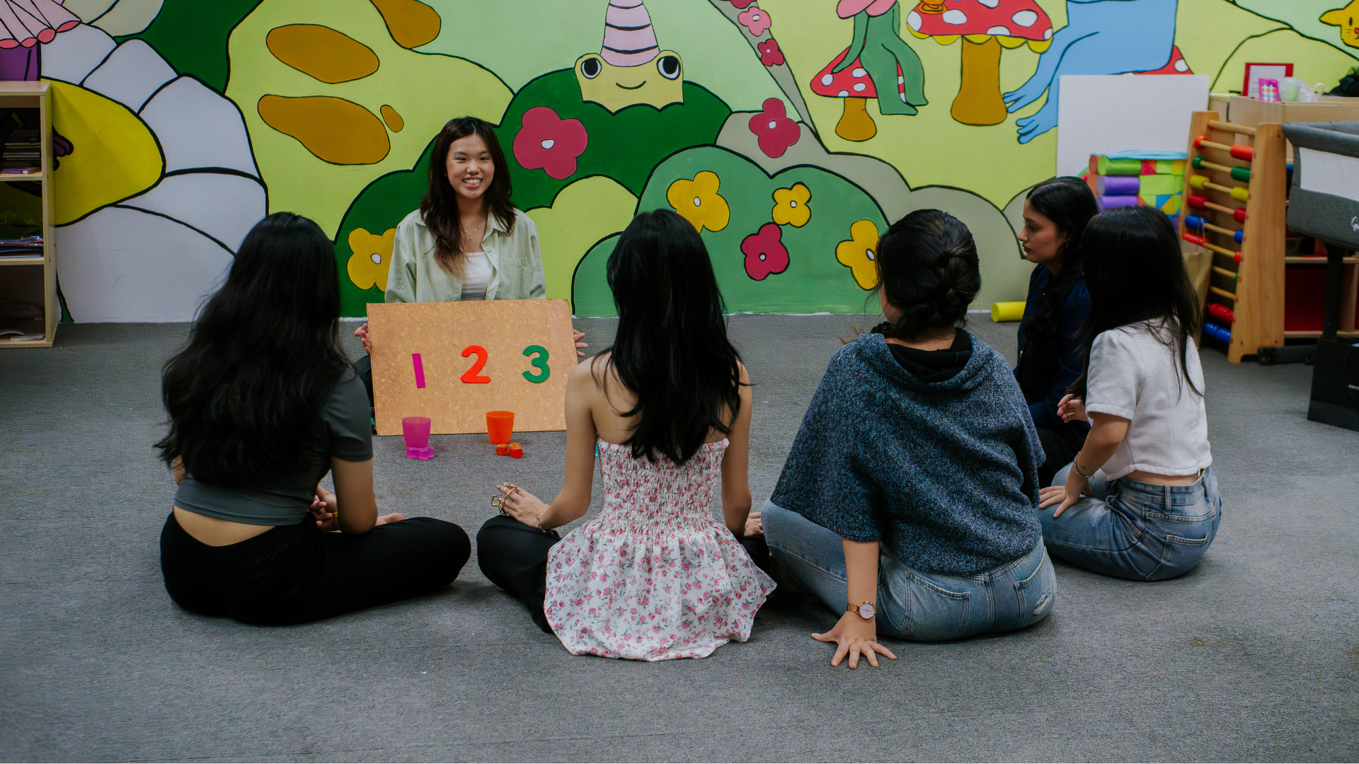 Taylor's Diploma in Early Childhood Education students participating in an early childhood education activity
