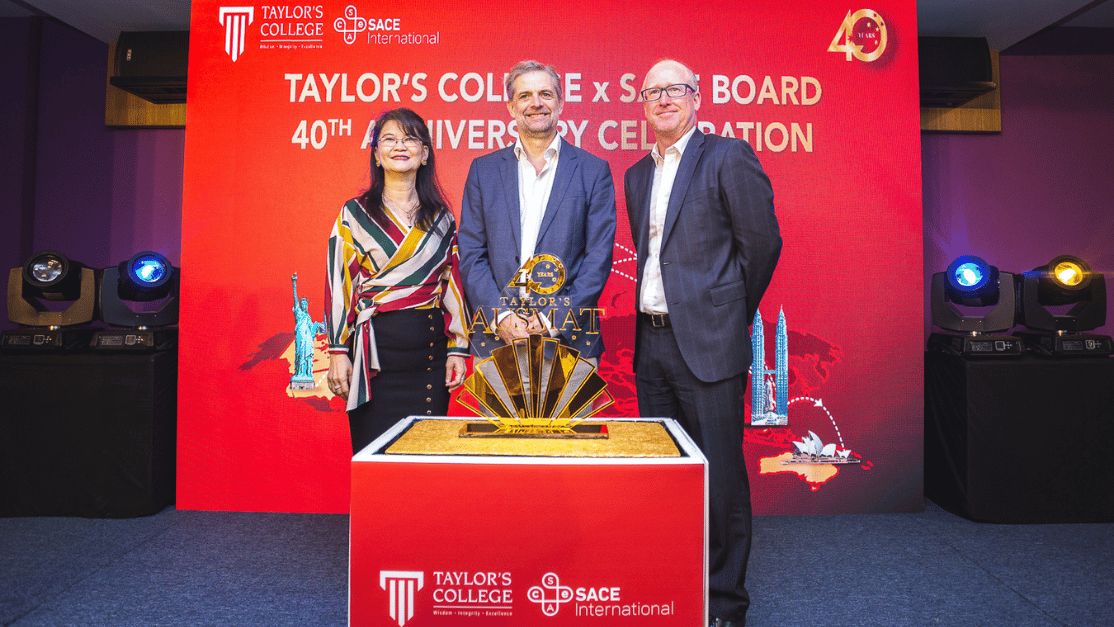 Taylor's College x SACEI celebrates 40th anniversary
