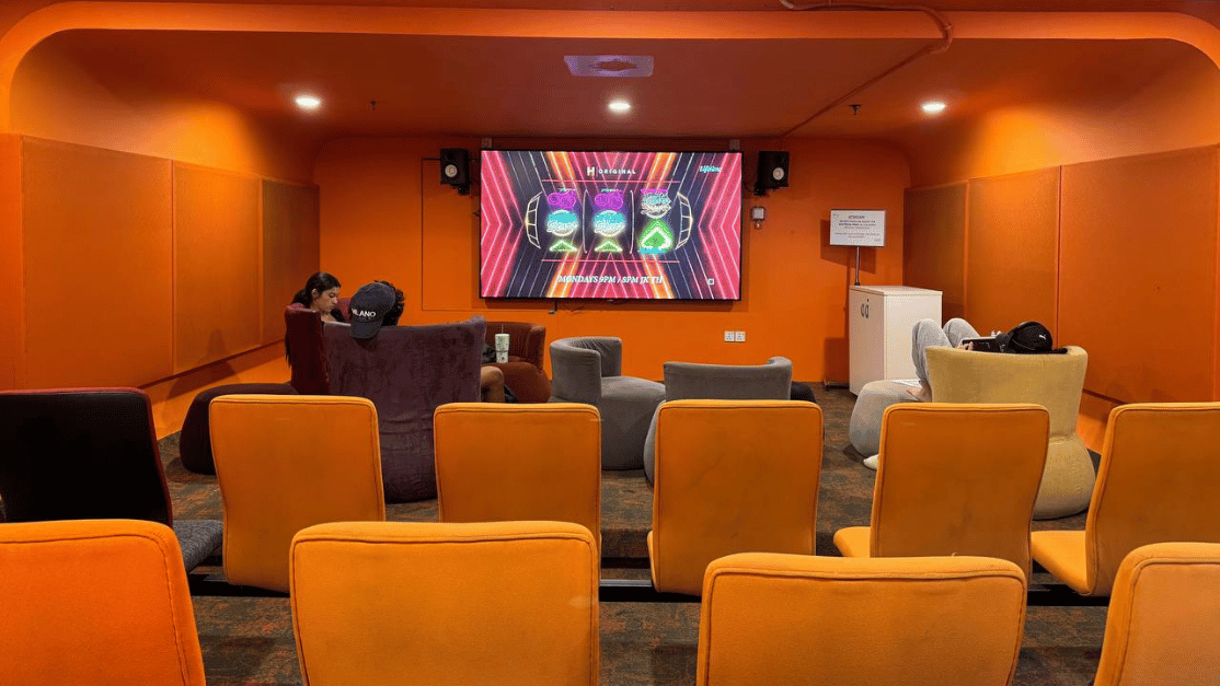 mini theatre of taylors university library
