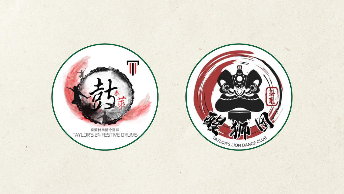 logos of taylors 24 festive drums and lion dance clubs