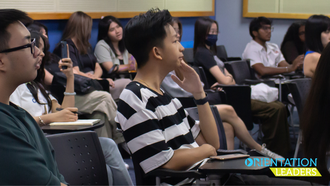 students listening to a lecture attentively