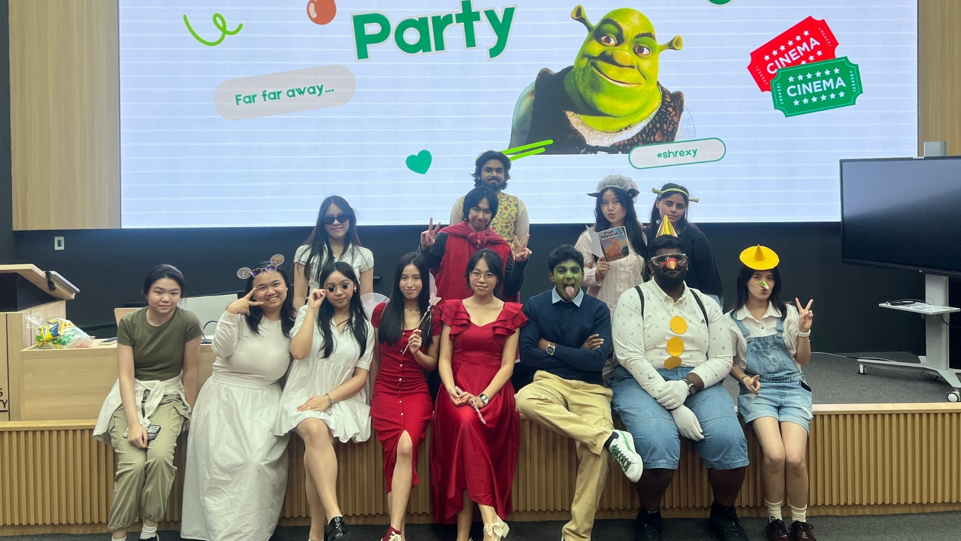flix club members after a movie event