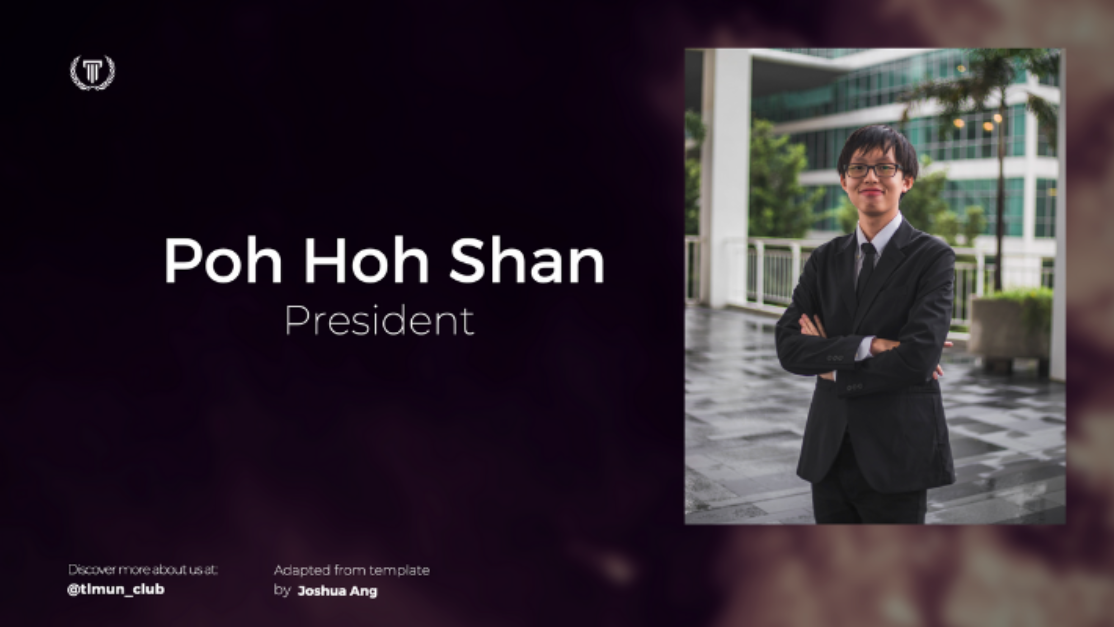 portrait of poh hoh shan and his title