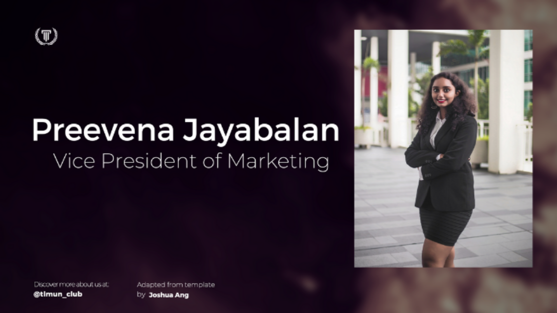 portait of preveena and her title