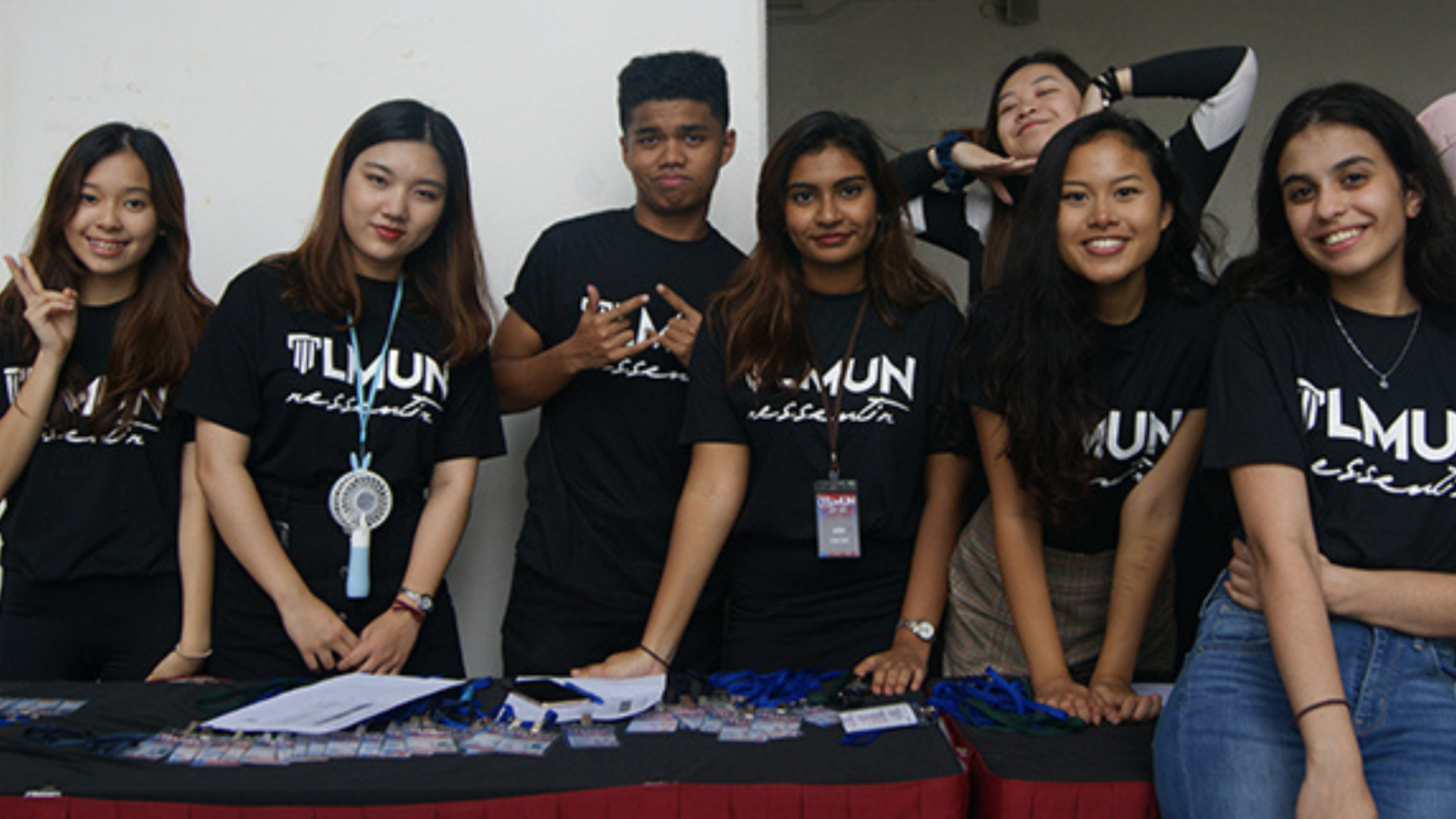 tlmun members posing 