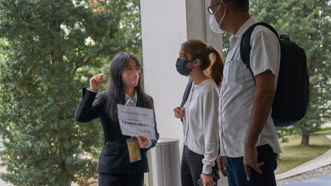 Orientation leader guide student and parent