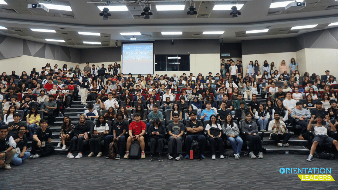 All the students participated in workshops during Orientation
