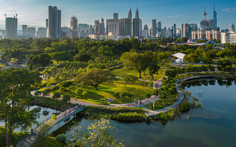 Greenery in Kuala Lumpur