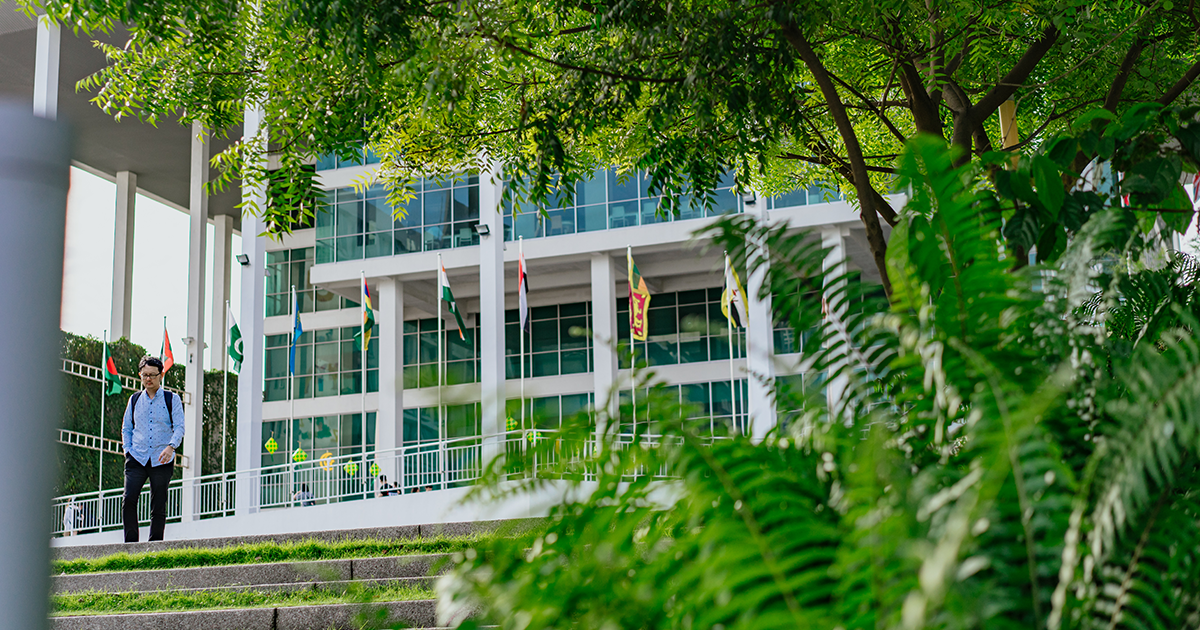Greenery in Taylor's Lakeside Campus